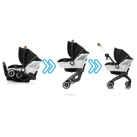 Evenflo - Siège d'auto pour bébé et poussette Gold Shyft DualRide