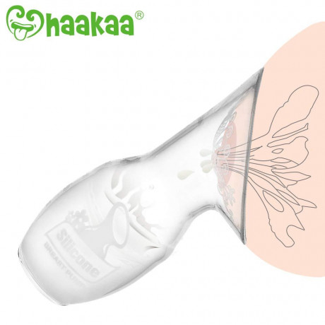 Haakaa - Tire-lait & couvercle en silicone