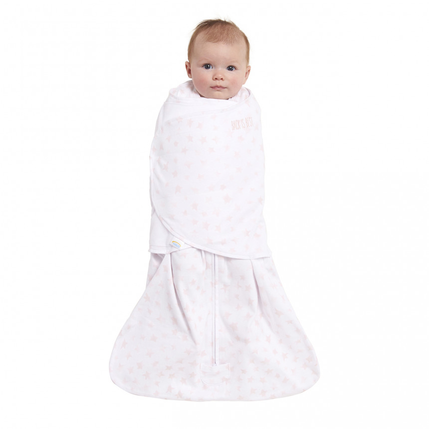 Halo - Sleepsack Swaddle Cotton 1.5T -  Midnight Moons Rose