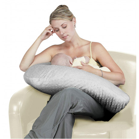 Jolly Jumper - Coussin d'allaitement Boomerang - Gris