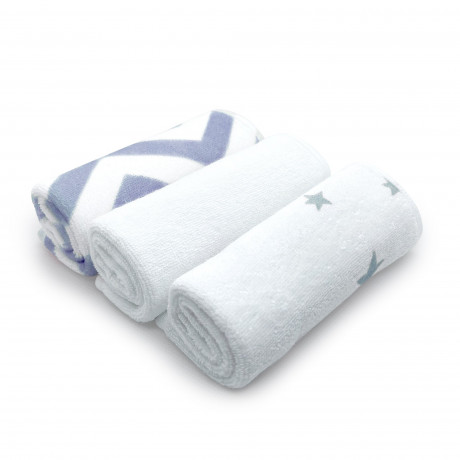 Kushies - Débarbouillettes 3pc Kushies - Débarbouillettes 3pc