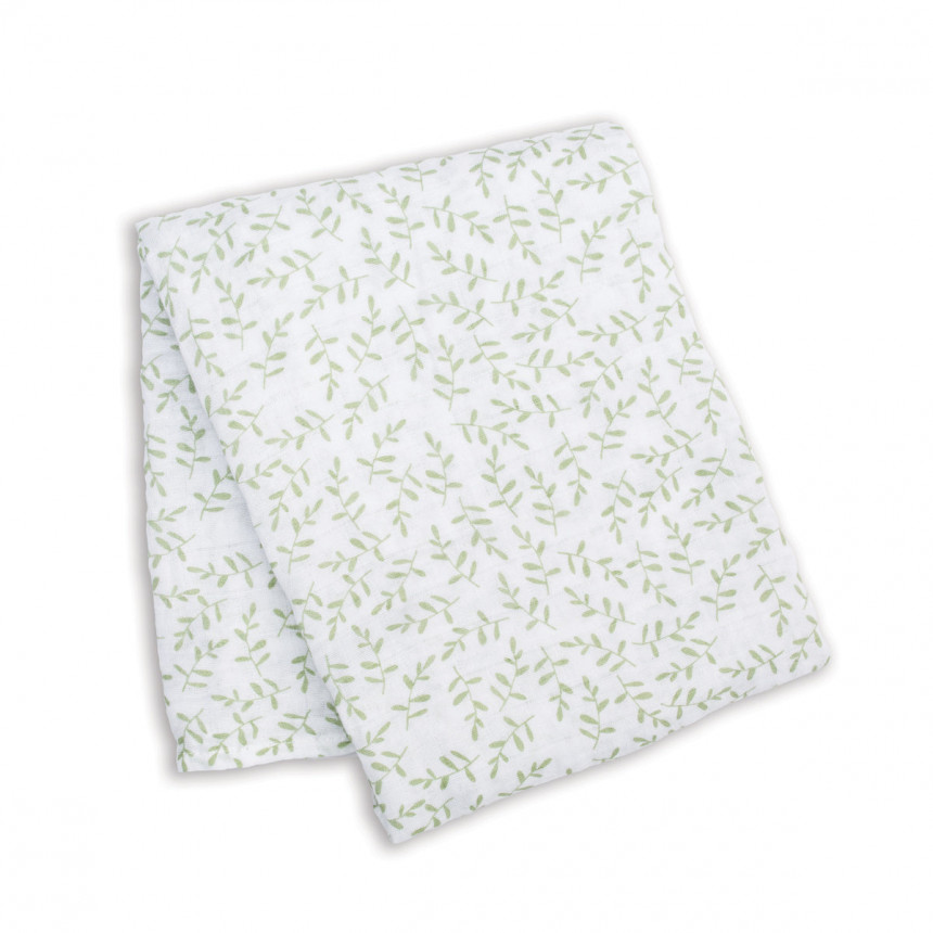 Lulujo - Couverture en mousseline de coton - Verdure