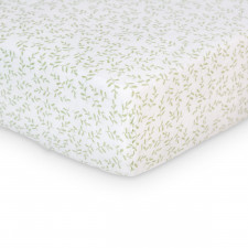 Lulujo - Drap contour en mousseline - Verdure