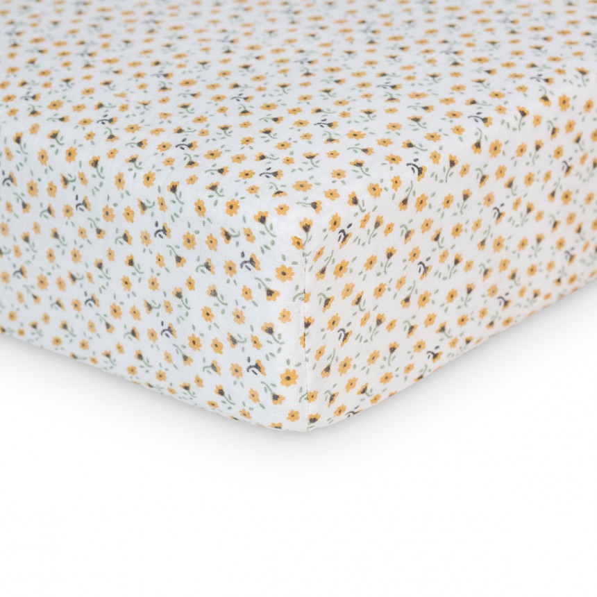 Lulujo - Drap contour en mousseline - Vintage Fleuri