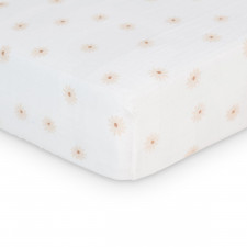 Lulujo - Drap contour en mousseline - Marguerites