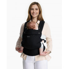 Momcozy - Porte-bébé en cotton 3-en-1 - Noir