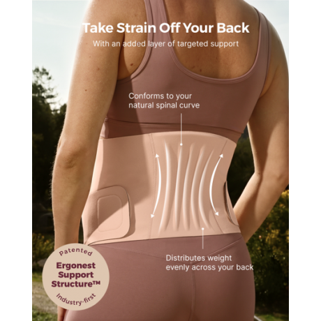 Momcozy - Ceinture de grossesse BumpEase Ergonest - Oyster Pink Momcozy - Ceinture de grossesse BumpEase Ergonest - Oyster Pink
