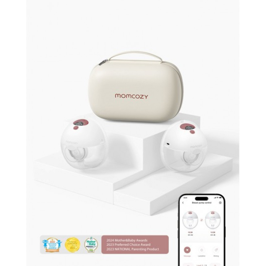 Momcozy - Tire-lait portables M5 Smart – Version avec contrôle par application