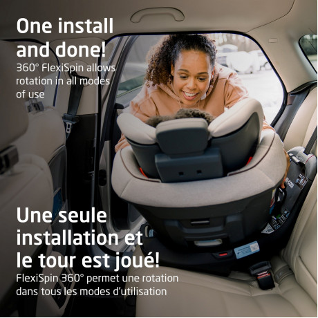 Maxi-Cosi - Siège auto convertible tout-en-un rotatif Andi 360°