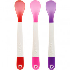 Munchkin - Lift Infant Spoons - Pink/Red
