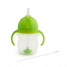 Munchkin - Tasse d'apprentissage Flexi Straw Click Lock 7 oz - Vert