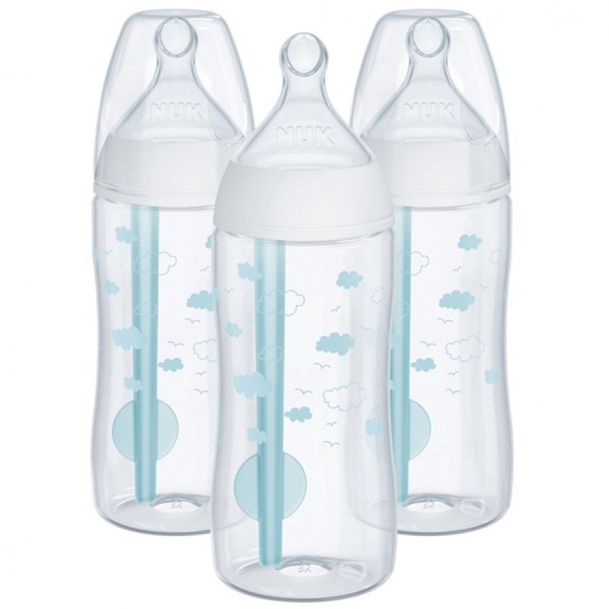 NUK - Biberon anti-colique SFP 10oz (Pqt 3)