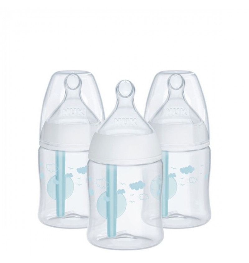 NUK - Biberon anti-colique SFP 5oz (Pqt 3)