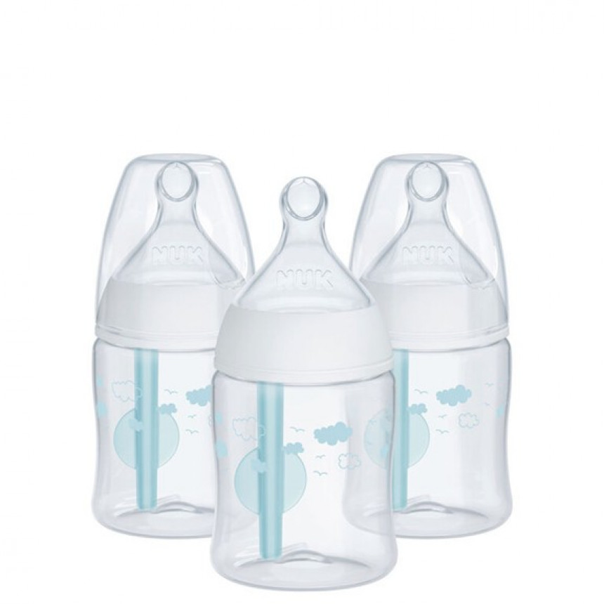NUK - Biberon anti-colique SFP 5oz (Pqt 3)
