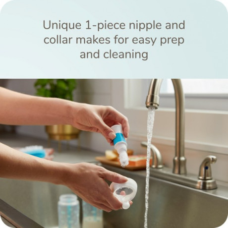 NUK - Biberon anti-colique SFP 10oz (Pqt 3)