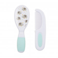 Nuby - Peigne et brosse