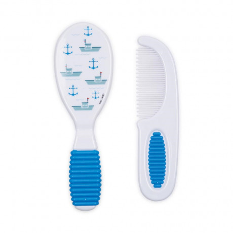 Nuby - Peigne et brosse