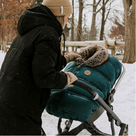 Petit Coulou - Housse d'hiver pour siège d'auto de bébé - Emerald