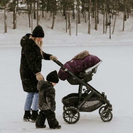 Petit Coulou - Housse d'hiver pour siège d'auto de bébé - Plum