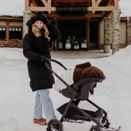Petit Coulou - Housse d'hiver pour siège d'auto de bébé - Whistler Petit Coulou - Housse d'hiver pour siège d'auto de bébé - Whistler