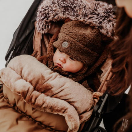 Petit Coulou - Chancelière pour poussettes, landeaux et traineux - Caramel Petit Coulou - Chancelière pour poussettes, landeaux et traineux - Caramel