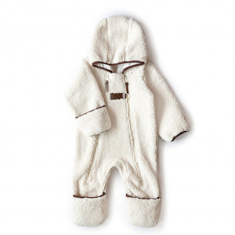 Petit Coulou - Combinaison une pièce en Sherpa doublée (3-6M)