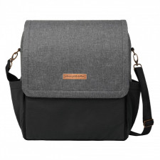Petunia Pickle Bottom - Boxy Backpack Diaper Bag - Graphite/Black