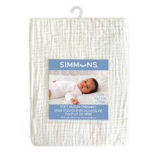 Simmons - Drap de contour en mousseline
