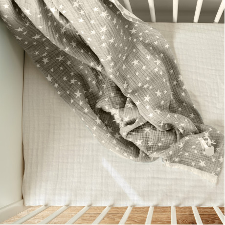 Simmons - Drap de contour en mousseline