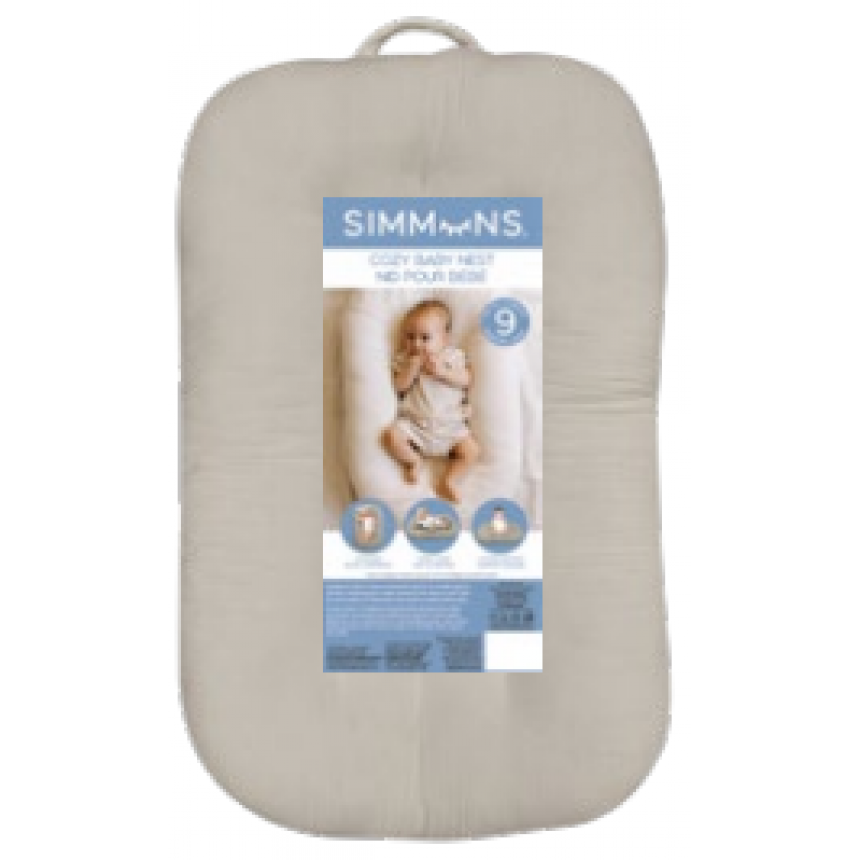 Simmons - Nid pour bébé en mousseline - Moonbeam