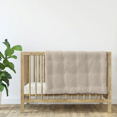 Simmons - Couette matelassée en mousseline - Moonbeam