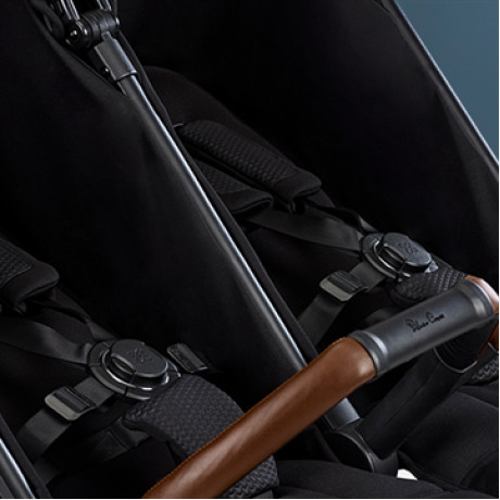 Silver Cross - Poussette Jet Double - Noir