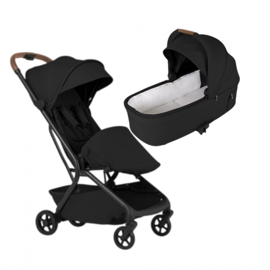 Silver Cross - Poussette Nia + Bassinet - Onyx
