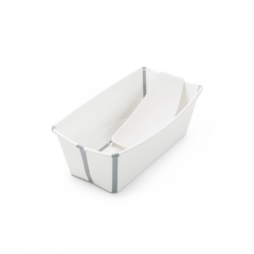 Stokke - Ensemble bain Flexi avec support nouveau-né - Blanc