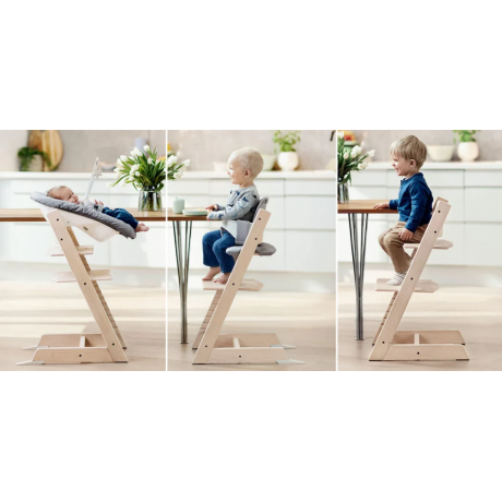 Stokke - Chaise Tripp Trapp avec Ensemble Nouveau-Né