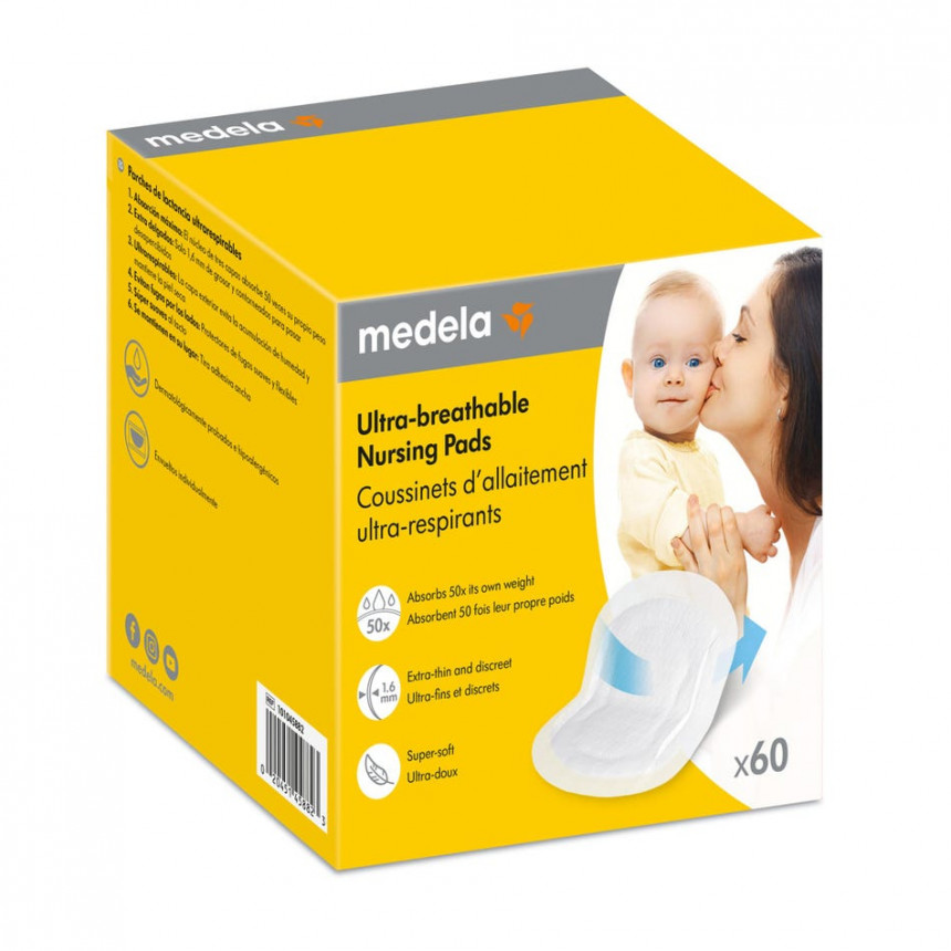 Medela - Ultra-breathable Nursing Pads (60)