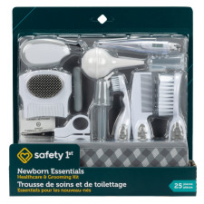 Safety 1st - Trousse de soins et de toilettage essentiels pour les nouveau-né - Gris