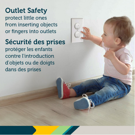 Safety 1st - Protecteurs de prise Secure Press