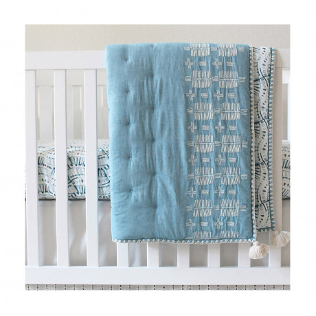Crane Baby - Couverture matelassée Caspian
