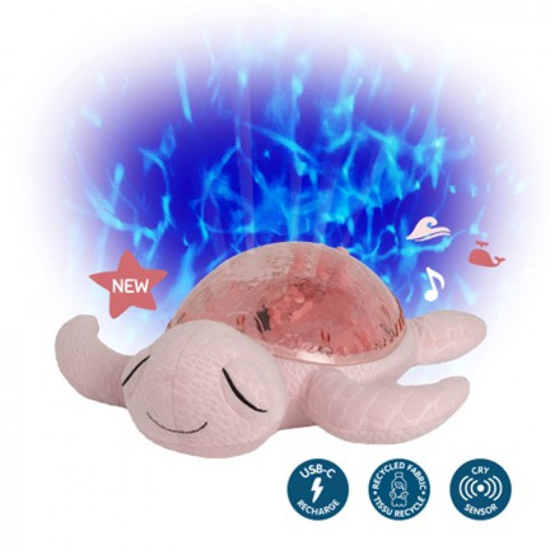 Cloud B - Tortue tranquille - Rose