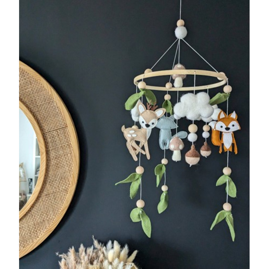 La Casa De Bebe - Mobile - Animaux de la forêt 