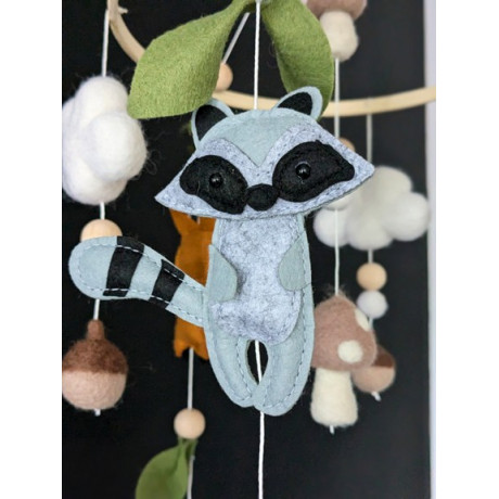 La Casa De Bebe - Mobile - Animaux de la forêt 