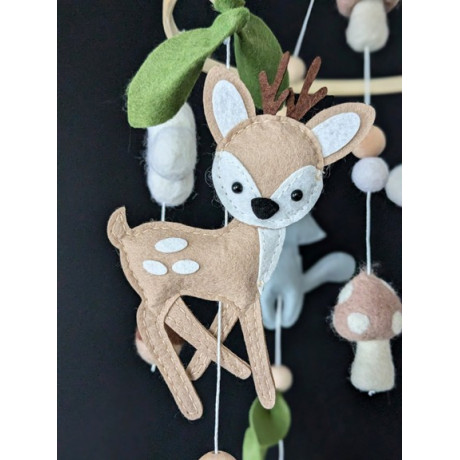 La Casa De Bebe - Mobile - Animaux de la forêt 