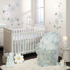 Lambs & Ivy - 3 Piece Crib Set - Sweet Daisy 