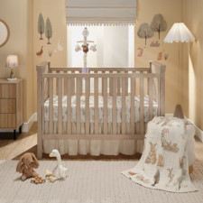 Lambs & Ivy - Ensemble 3 pièces pour lit de bébé - Bunny Hop