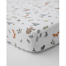 Little Unicorn - Cotton Muslin Crib Sheet - Forest Friends