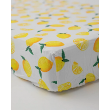 Little Unicorn - Cotton Percale Crib Sheet - Lemon