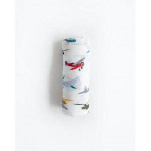 Little Unicorn - Deluxe Muslin Swaddle - Air Show