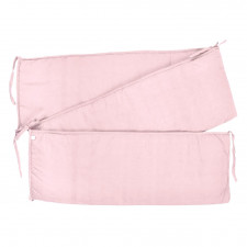 Patlin - Crib Bumper Pad - Pink