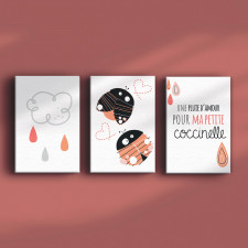 Patlin - Decorative Frames - Little Ladybug
